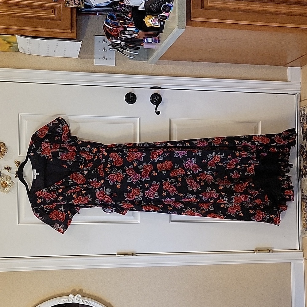Floral maxi dress
